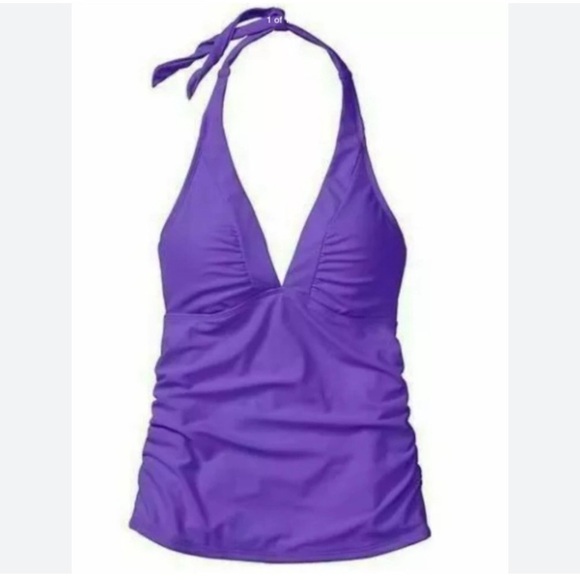 Athleta tankini top purple size medium - Picture 1 of 7